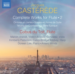 Casterede Jacques - Complete Works For Flute, Vol. 2 in the group CD / Klassiskt at Bengans Skivbutik AB (3729413)