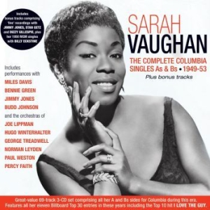 Sarah Vaughan - Comlete Columbia Singes As & Bs 49- in the group CD / Pop at Bengans Skivbutik AB (3729779)