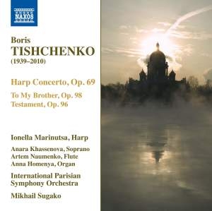 Tishchenko Boris Ivanovich - Complete Works For Harp in the group Externt_Lager /  at Bengans Skivbutik AB (3733875)