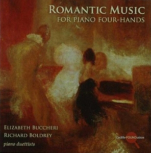 Various - Romantic Music Piano 4-Hands in the group Externt_Lager /  at Bengans Skivbutik AB (3734577)