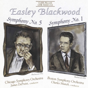 Blackwood Easley - Symphonies Nos 5 & 1 in the group Externt_Lager / at Bengans Skivbutik AB (3734599)