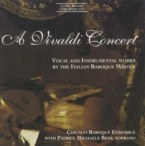 Vivaldi Antonio - A Vivaldi Concert in the group CD / Klassiskt at Bengans Skivbutik AB (3734608)