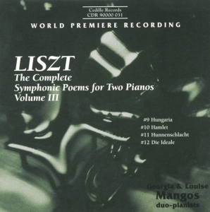 Liszt Franz - Symphonic Poems Vol.3 in the group Externt_Lager /  at Bengans Skivbutik AB (3734614)