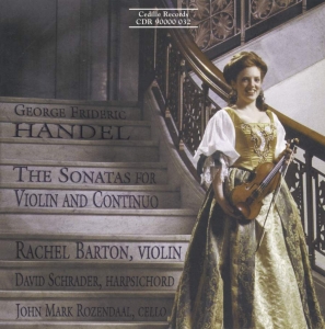 Händel Georg Friedrich - Violin Sonatas in the group Externt_Lager /  at Bengans Skivbutik AB (3734615)