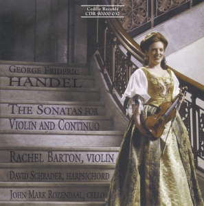 Händel Georg Friedrich - Violin Sonatas in the group Externt_Lager / at Bengans Skivbutik AB (3734615)