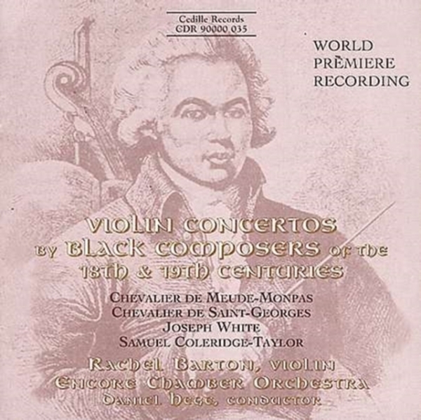 Various - Violin Concertos By Black Composers in the group Externt_Lager /  at Bengans Skivbutik AB (3734618)