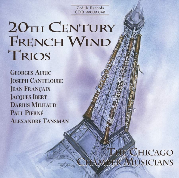 Various - 20Th Century French Wind Trios in the group CD / Klassiskt at Bengans Skivbutik AB (3734623)