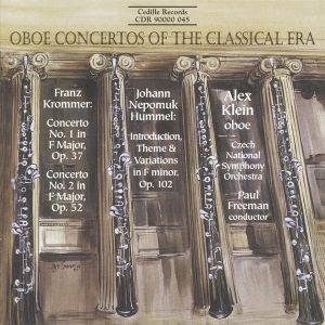Krommer/Hummel - Oboe Concertos in the group Externt_Lager / at Bengans Skivbutik AB (3734628)