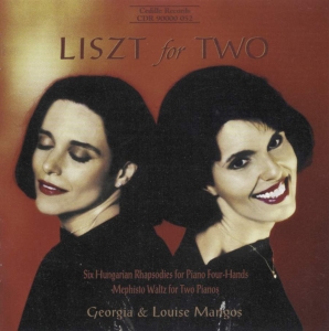 Liszt Franz - Liszt For Two in the group Externt_Lager /  at Bengans Skivbutik AB (3734635)