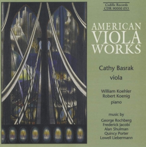 Various - American Viola Works in the group Externt_Lager / at Bengans Skivbutik AB (3734636)