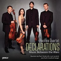 Janacek/Seeger/Hindemith - Pacifica Quartet: Declarations in the group Externt_Lager /  at Bengans Skivbutik AB (3734672)