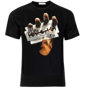 Judas Priest - Judas Priest T-Shirt British Steel in the group OTHER / Merchandise at Bengans Skivbutik AB (3735372)