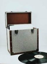 Vinyl Storage - 50LP Record Storage Carry Case - GreyBro in the group OTHER / Vinyltillbehör at Bengans Skivbutik AB (3737780)