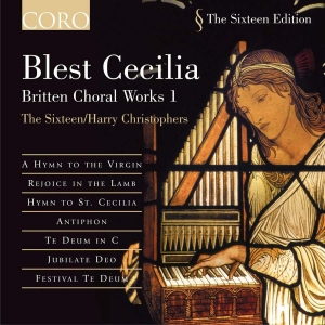 Britten Benjamin - Blest Cecilia - Britten Choral Work in the group Externt_Lager /  at Bengans Skivbutik AB (3742736)