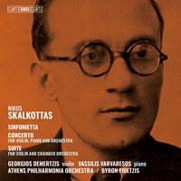 Skalkottas Nikos - Sinfonietta Concerto For Violin, P in the group MUSIK / SACD / Klassiskt at Bengans Skivbutik AB (3743369)