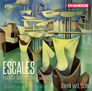 Various - Escales - French Orchestral Works in the group MUSIK / SACD / Klassiskt at Bengans Skivbutik AB (3743375)