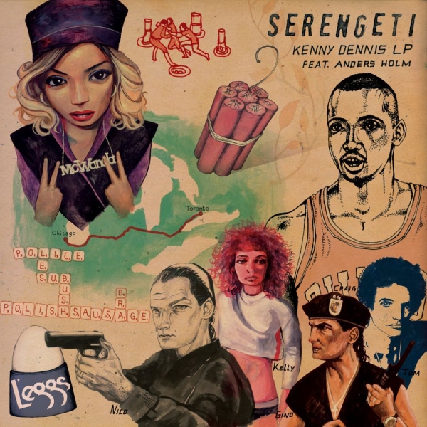 Serengeti - Kenny Dennis Lp in the group CD / Bestsellers at Bengans Skivbutik AB (3744489)