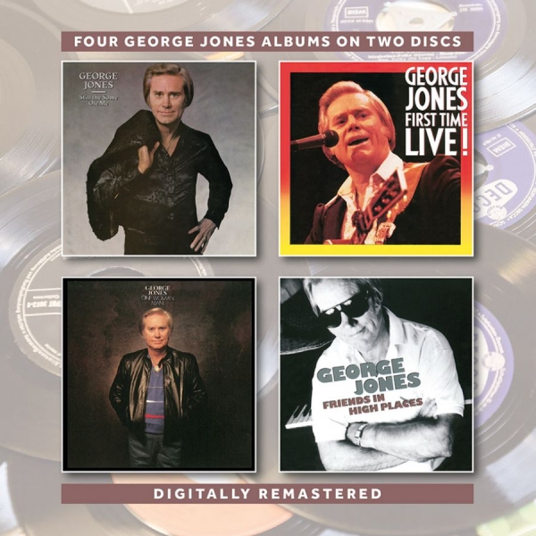 Jones George - Four Albums On Two Discs in the group CD / Bestsellers at Bengans Skivbutik AB (3744497)