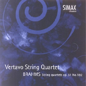 Vertavo String Quartet - Brahms:Str.Qrt. Op.51 in the group Externt_Lager / at Bengans Skivbutik AB (3744599)