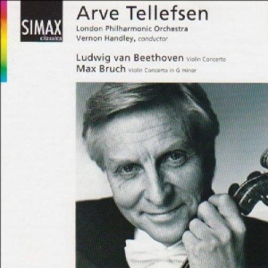 Tellefsenarve - Violin Concerto,Beethoven,Bruc in the group Externt_Lager /  at Bengans Skivbutik AB (3744606)