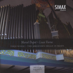 Wingeterje - Dupré,Marcel/Louis Vierne in the group CD / Klassiskt at Bengans Skivbutik AB (3744637)