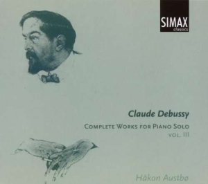 Austbøhåkon - Debussy Compl Piano Music, Vol.3 in the group Externt_Lager /  at Bengans Skivbutik AB (3744651)