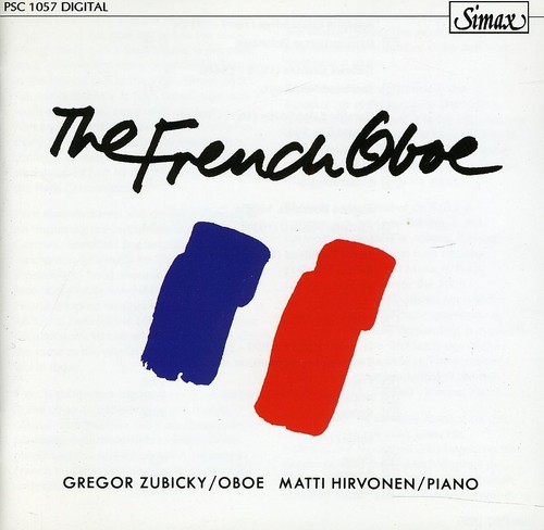 ZubickyGregor - French Oboe/Poulenc/Dutilleux/ in the group CD / Klassiskt at Bengans Skivbutik AB (3744928)