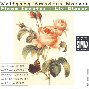 Glaserliv - Mozart:Piano Sonatas Vol 1 in the group Externt_Lager /  at Bengans Skivbutik AB (3744932)
