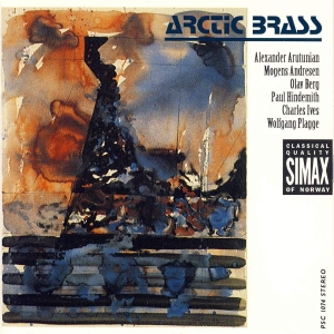 Arctic Brass - Hindemith/Plagge/Ives/Berg in the group Externt_Lager /  at Bengans Skivbutik AB (3744939)