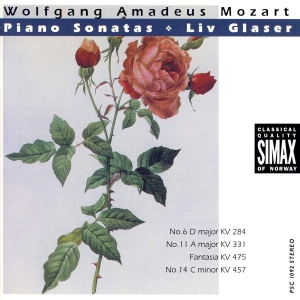 Glaserliv - Mozart:Piano Sonatas Vol 2 in the group Externt_Lager /  at Bengans Skivbutik AB (3744958)