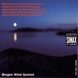Bergen Wind Quintet - Ibert/Sæverud/Arnold/Reicha in the group Externt_Lager / at Bengans Skivbutik AB (3744960)