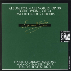 Bjørkøyharald/Malmø Ch.Choir - Grieg:Album For Male Voices in the group Externt_Lager /  at Bengans Skivbutik AB (3745776)