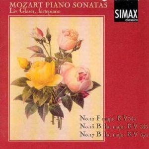 Glaserliv - Mozart:Piano Sonatas Vol 4 in the group Externt_Lager /  at Bengans Skivbutik AB (3746156)