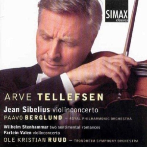 Tellefsenarve/Trondh.S.O. - Sibelius:Fiolinkonsert/Valen in the group Externt_Lager /  at Bengans Skivbutik AB (3746161)