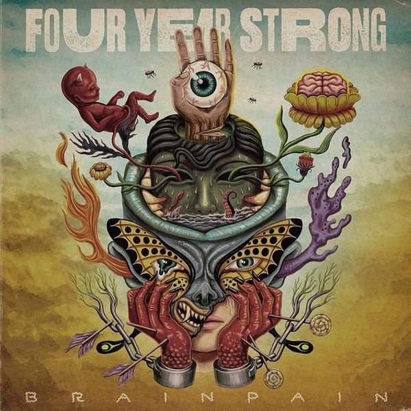 Four Year Strong - Brain Pain in the group VINYL / Rock at Bengans Skivbutik AB (3746528)