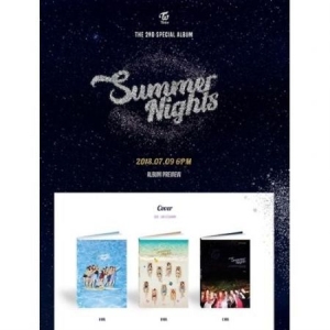 Twice - The 2nd special album Summer Nights - Ra i gruppen Minishops / K-Pop Minishops / Twice hos Bengans Skivbutik AB (3753835)