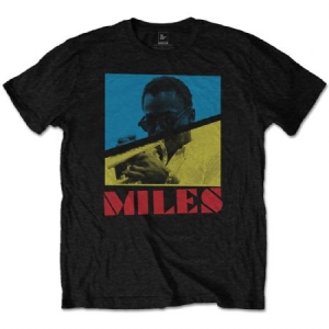 Miles Davis - MILES DAVIS UNISEX TEE: THROWBACK in the group MERCH / T-Shirt / Summer T-shirt 23 at Bengans Skivbutik AB (3756630r)