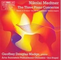 Medtner Nikolay - Piano Concertos Nos 1-3 in the group Externt_Lager /  at Bengans Skivbutik AB (3760560)