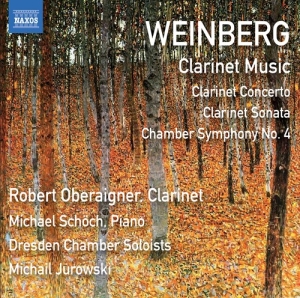 Weinberg Mieczyslaw - Clarinet Concerto Clarinet Sonata in the group Externt_Lager /  at Bengans Skivbutik AB (3762796)
