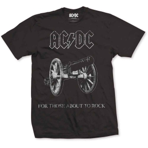 Ac/Dc - About To Rock Uni Bl T-shirt in the group MERCHANDISE / T-shirt / Heavy Metal at Bengans Skivbutik AB (3763097r)