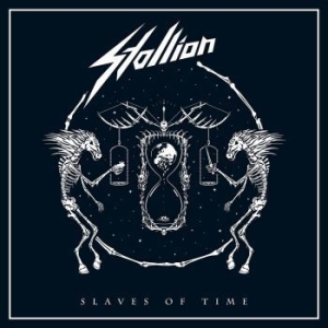 Stallion - Slaves Of Time (White Vinyl Lp) in the group VINYL / Hårdrock/ Heavy metal at Bengans Skivbutik AB (3763382)