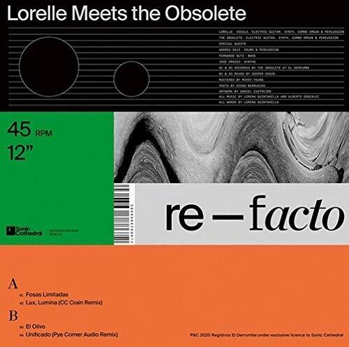 Lorelle Meets The Obsolete - Re-Facto in the group VINYL / Bestsellers at Bengans Skivbutik AB (3765740)