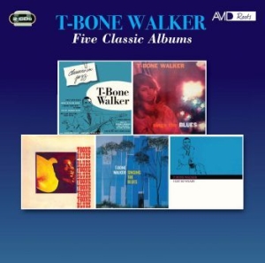 Walker T-Bone - Five Classic Albums in the group CD / Upcoming releases / Jazz/Blues at Bengans Skivbutik AB (3766549)