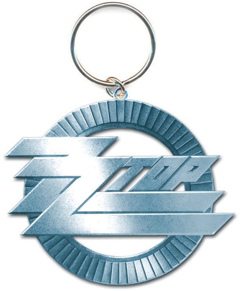 ZZ Top - ZZ Top Standard Keychain: Circle Logo in the group MERCH / Accessories / Keyrings at Bengans Skivbutik AB (3769214)