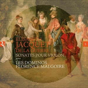 De La Guerre Elisabeth Jacquet - Sonates Pour Violon in the group Externt_Lager /  at Bengans Skivbutik AB (3769979)