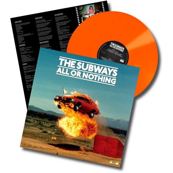 The Subways - All Or Nothing in the group VINYL / Pop-Rock at Bengans Skivbutik AB (3775186)