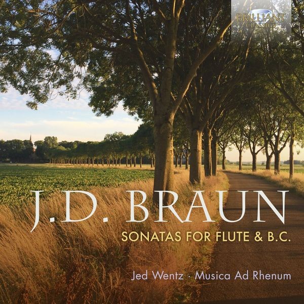 Braun Jean-Daniel - Sonatas For Flute & B.C. (4 Cd) in the group CD / Klassiskt at Bengans Skivbutik AB (3778539)
