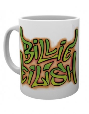 Billie Eilish - Graffiti Mug in the group Julspecial19 at Bengans Skivbutik AB (3778733)