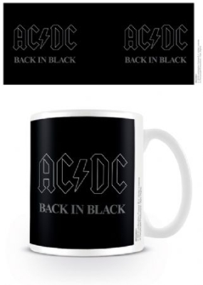 AC/DC - Back In Black Coffee Mug in the group MERCHANDISE / Mug / Heavy Metal at Bengans Skivbutik AB (3778790)