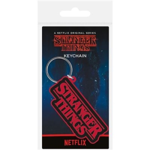 Stranger Things - Stranger Things (Logo) Rubber Keychain in the group MERCHANDISE / Keyring / TV series at Bengans Skivbutik AB (3779077)
